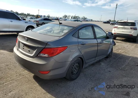 2015 Hyundai Accent Gls from USA, damaged, VIN KMHCT4AE5FU842612